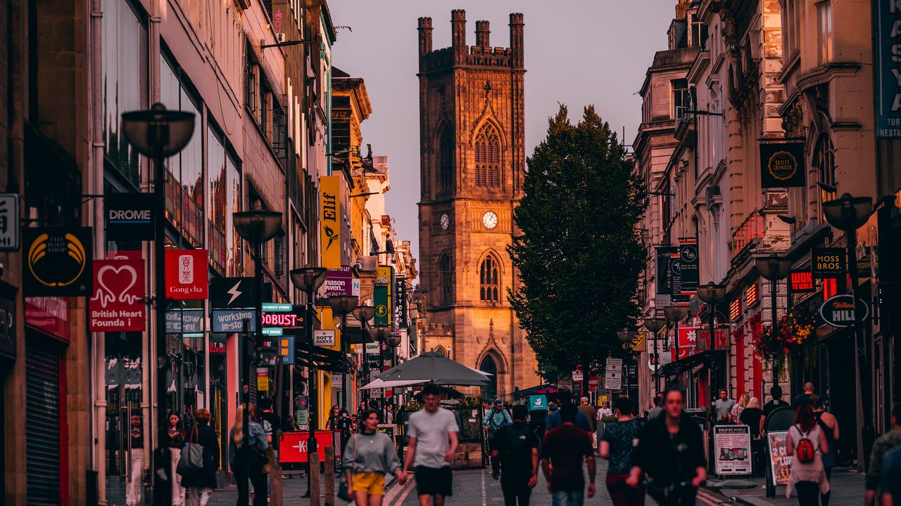Bold Street in Liverpool