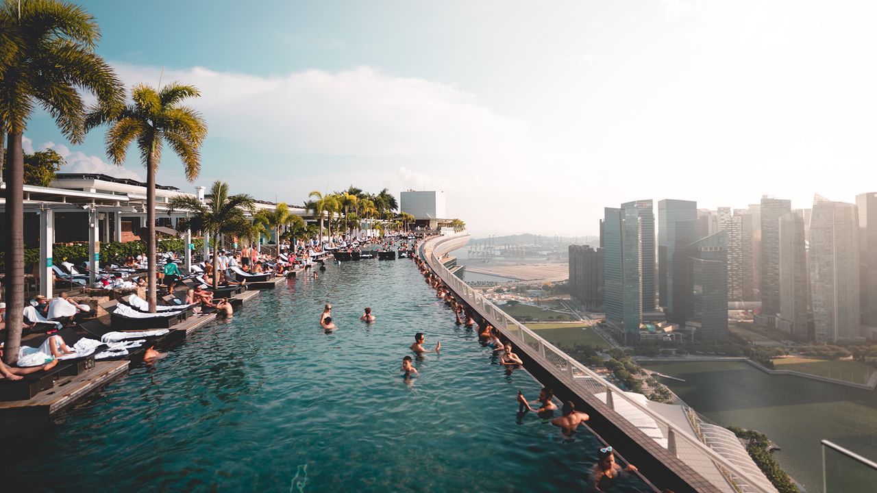 Pool des Marina Bay Sands, Pool, Singapur