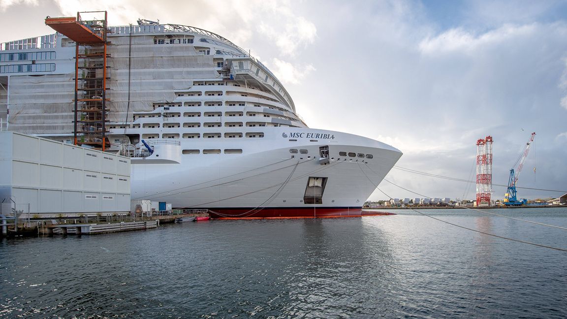 MSC Euribia in Saint-Nazaire