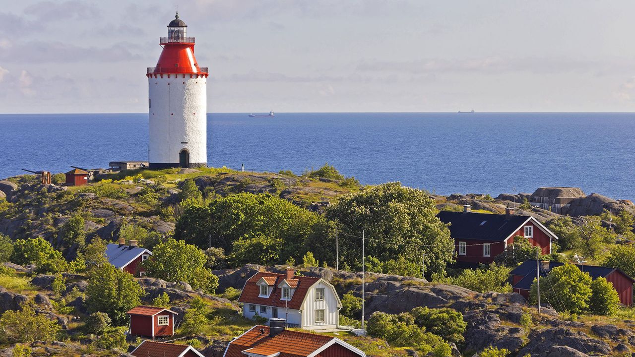 Landsort auf Öja in Schweden