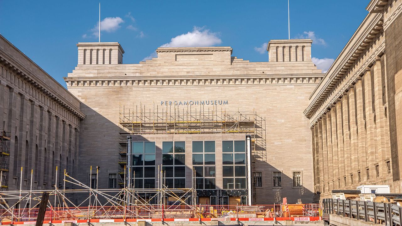 Baustelle am Pergamonmuseum