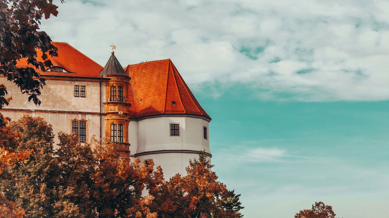 Flügel von Schloss Hartenfels in Torgau
