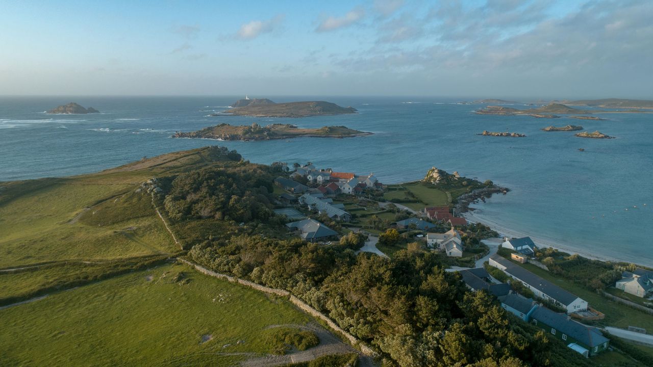 Luftaufnahme Scilly Islands