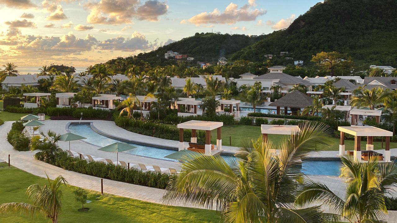 Sandals Saint Vincent, Blick auf das Resort