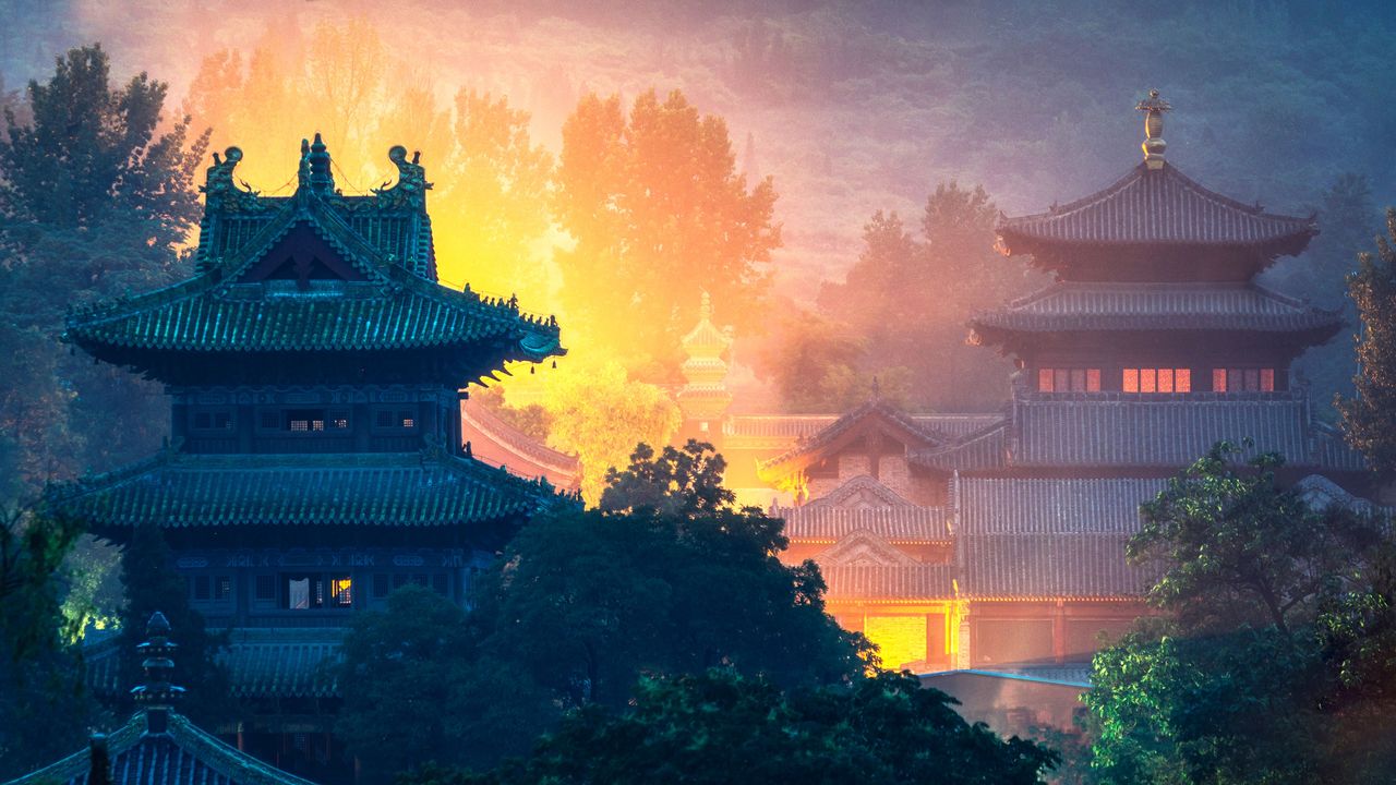 Shaolin Tmepel, Hunan, China