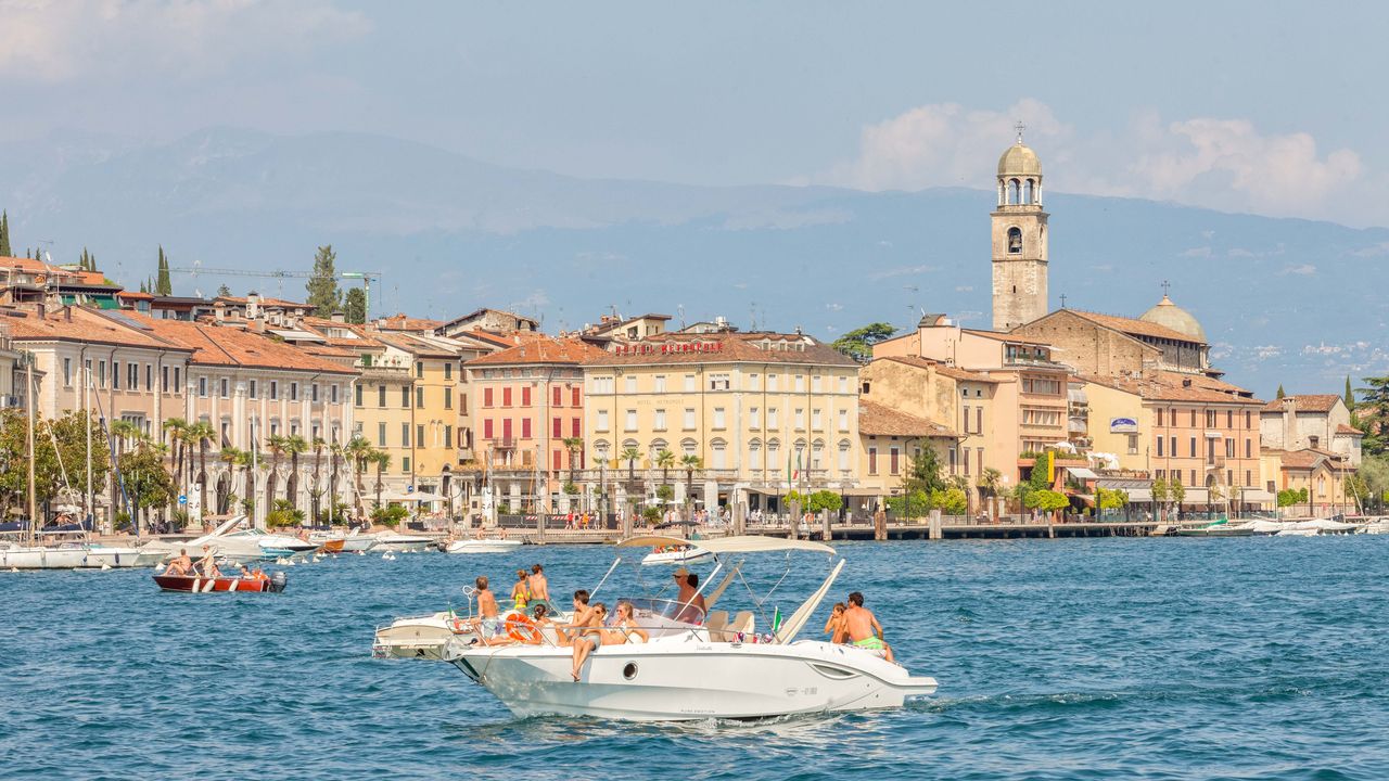 Bootstour vor Salo am Gardasee
