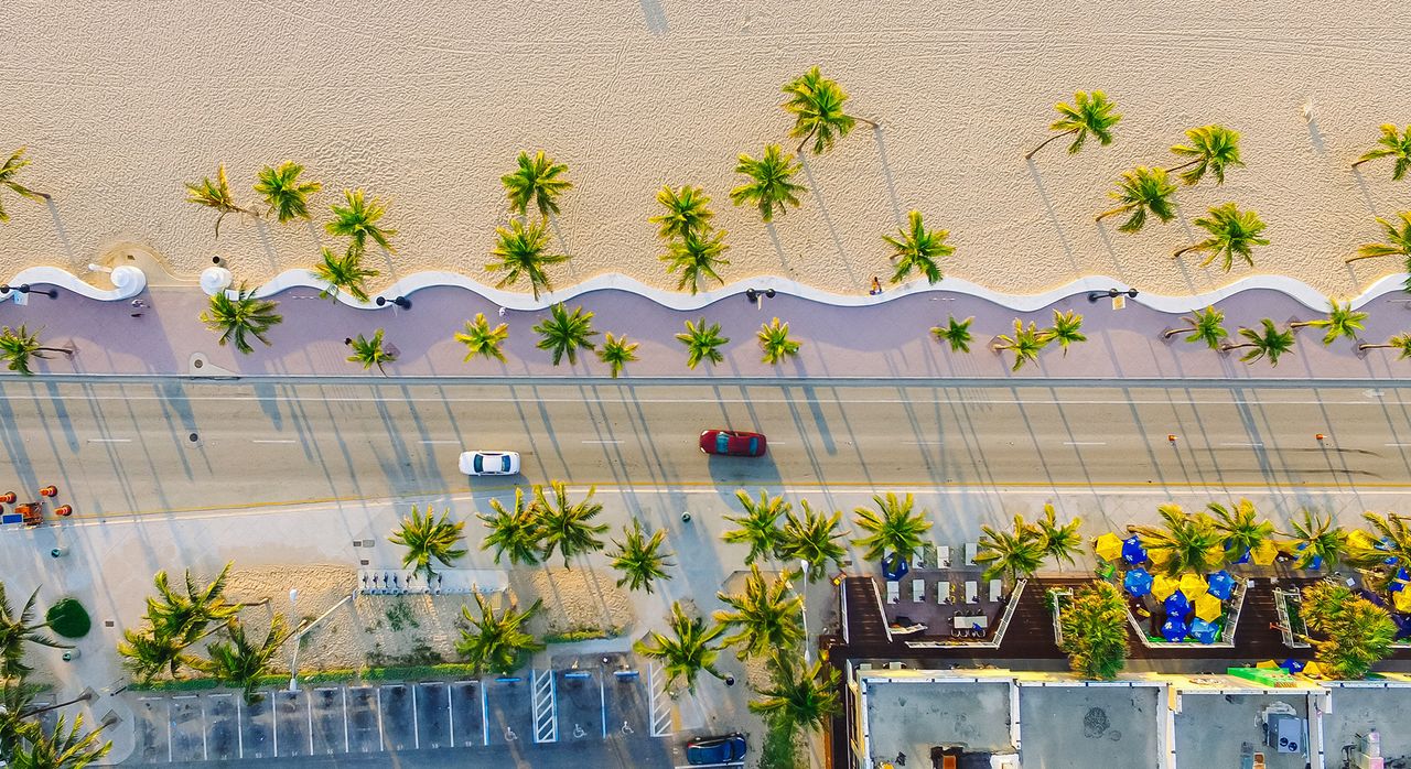 Miami Beach von oben