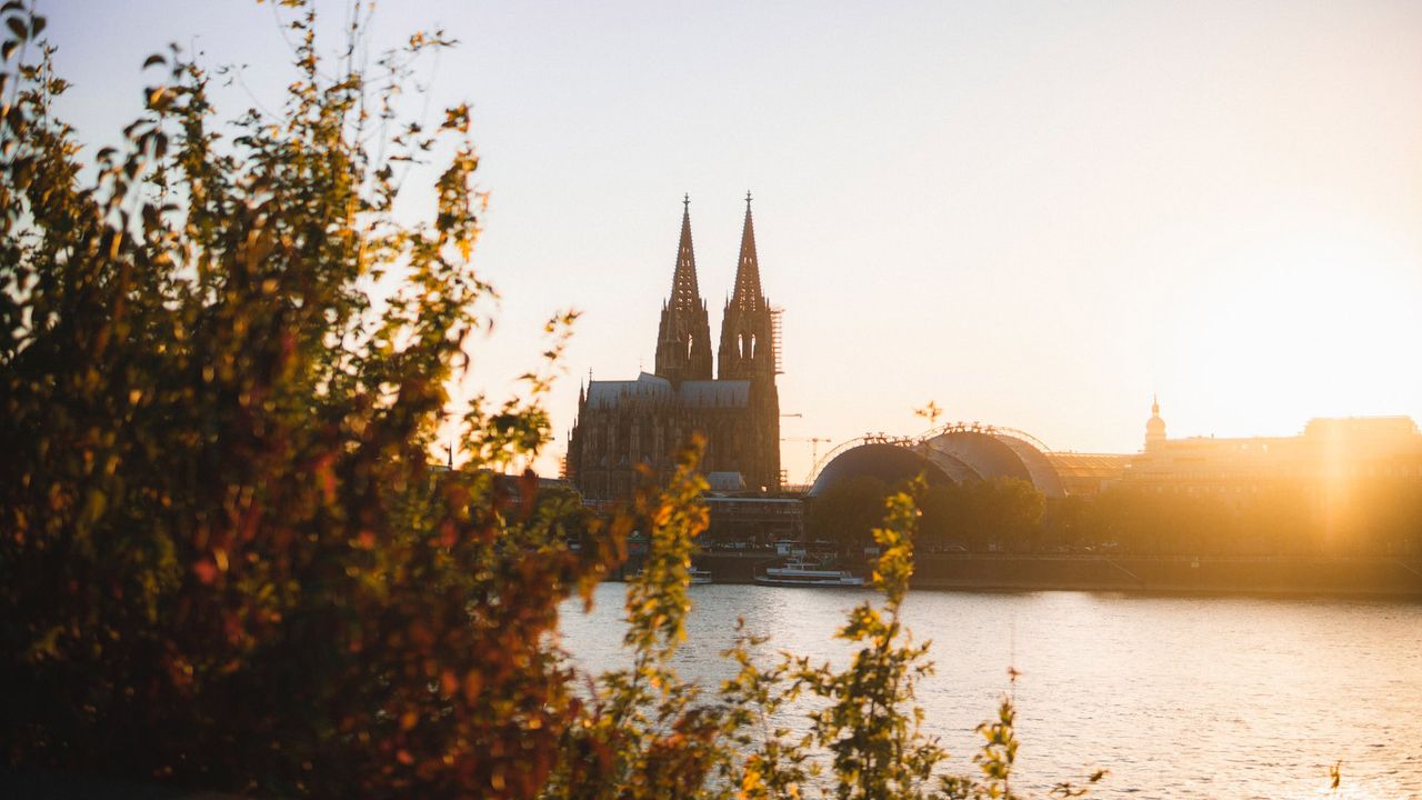 Rheinufer in Köln