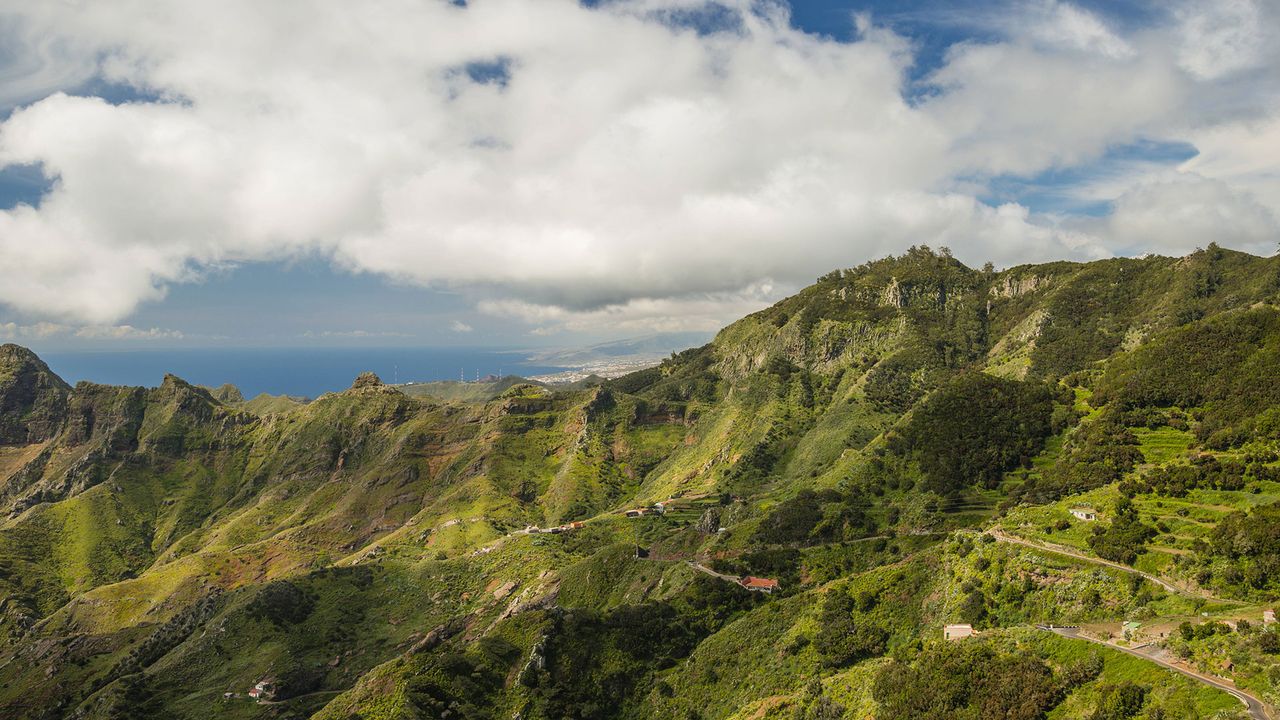 Mirador de Pico del Inglés, Blick aus Anaga-Gebirge