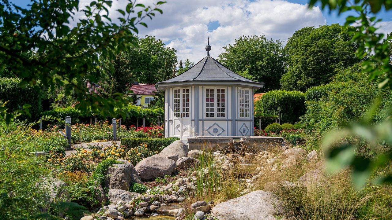 Rosengarten Pavillon in Bad Langensalza