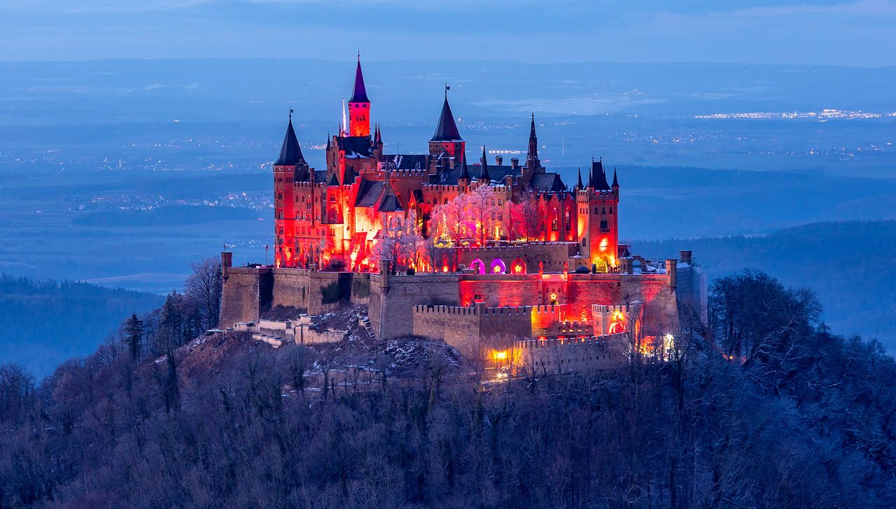 Königlicher Winterzauber auf Burg Hohenzollern, Baden-Württemberg