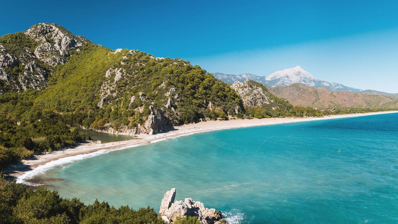 Cirali Strand nahe Olympos, Türkei