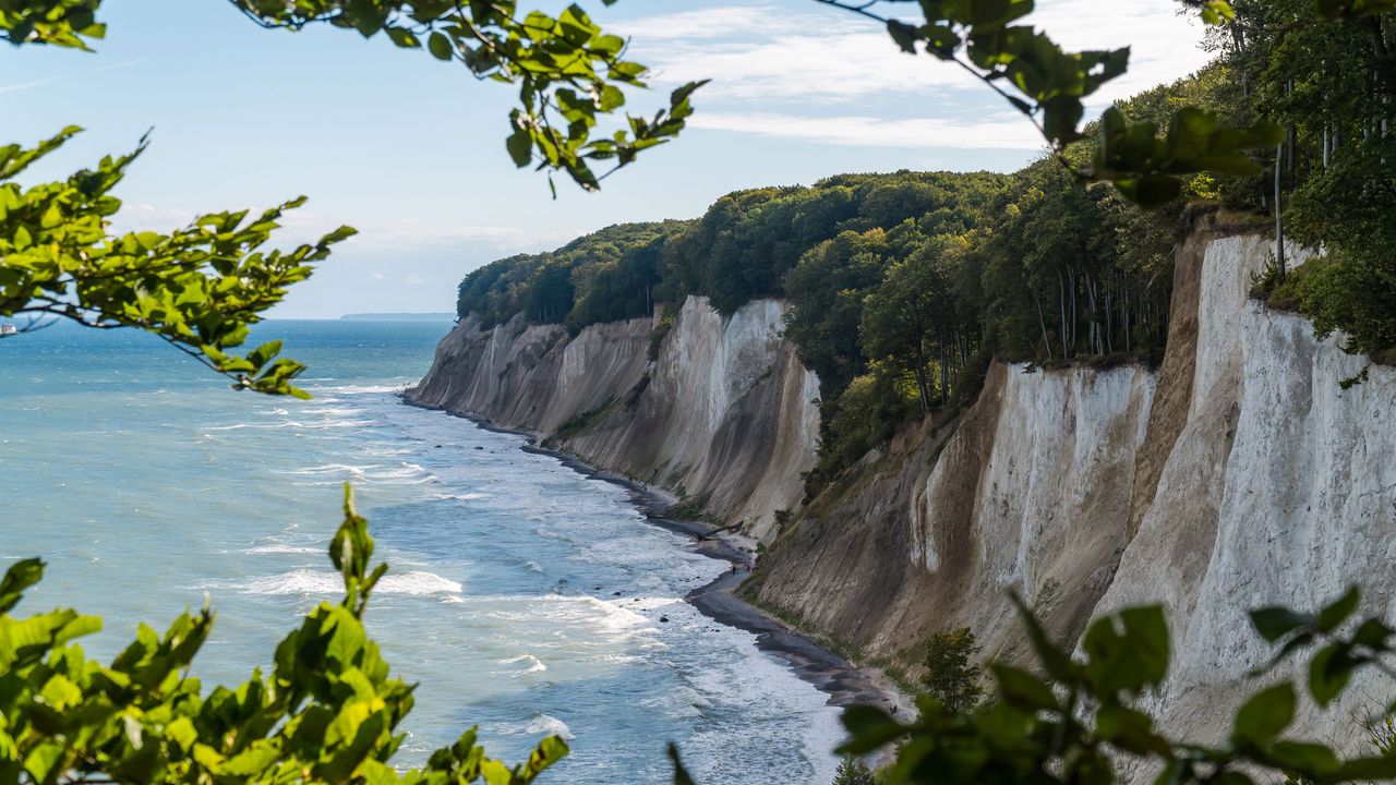 Kreidefelsen im Nationalpark Jasmund auf R&uuml;gen