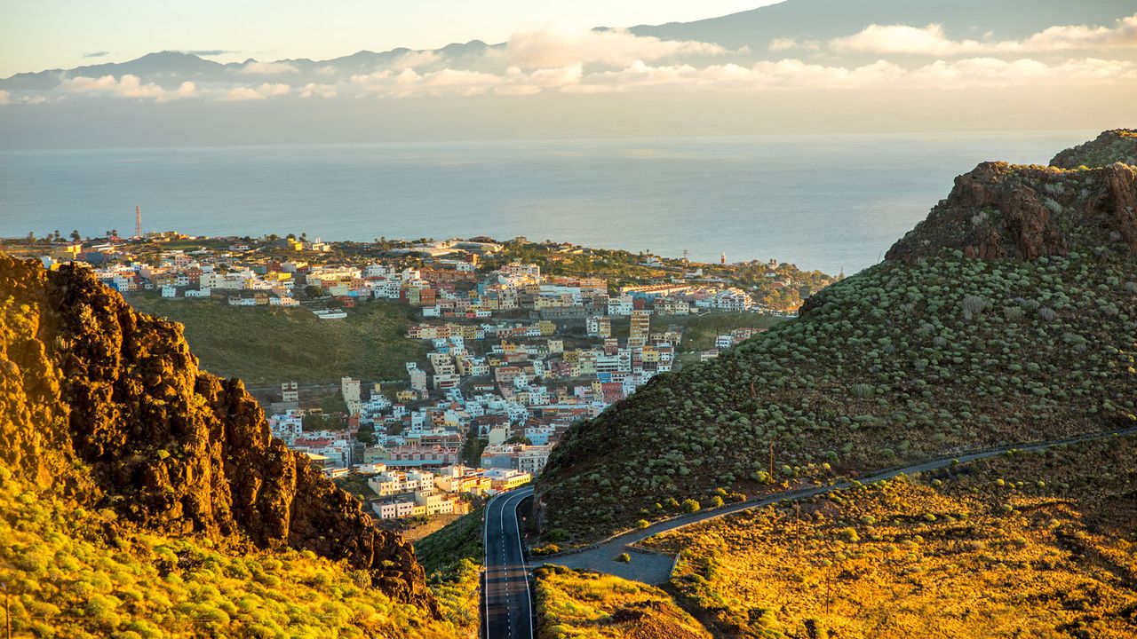 La Gomera, Blick auf San Sebastián 
