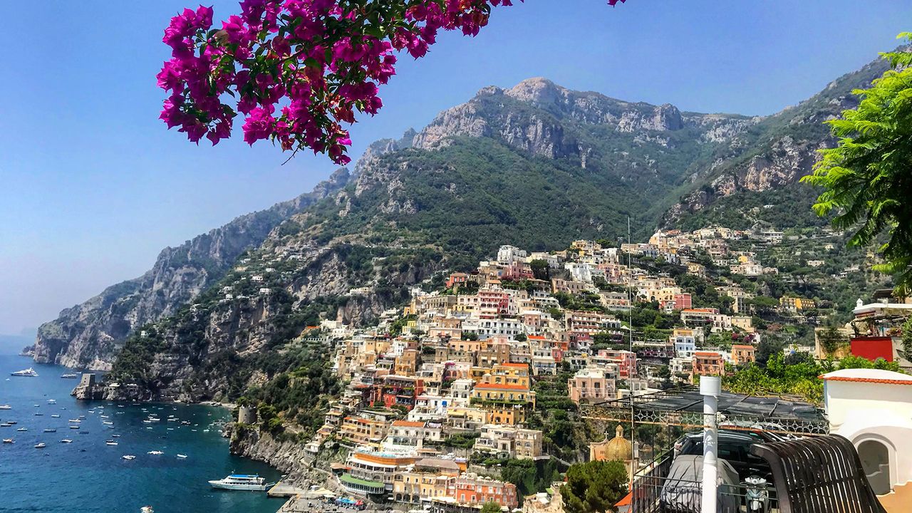Positano an der Amalfiküste