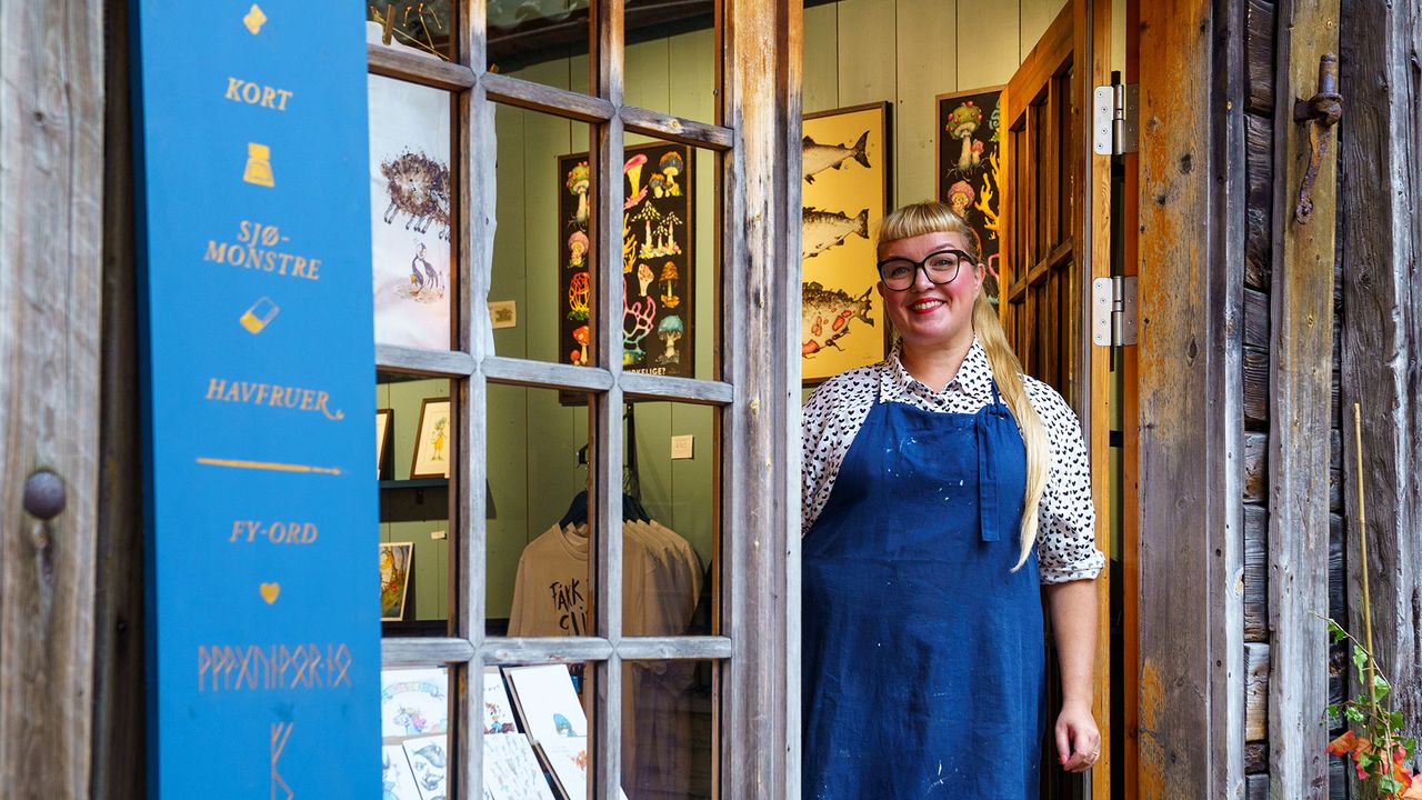 Gunvor Rasmussen, Illustratorin aus Bergen