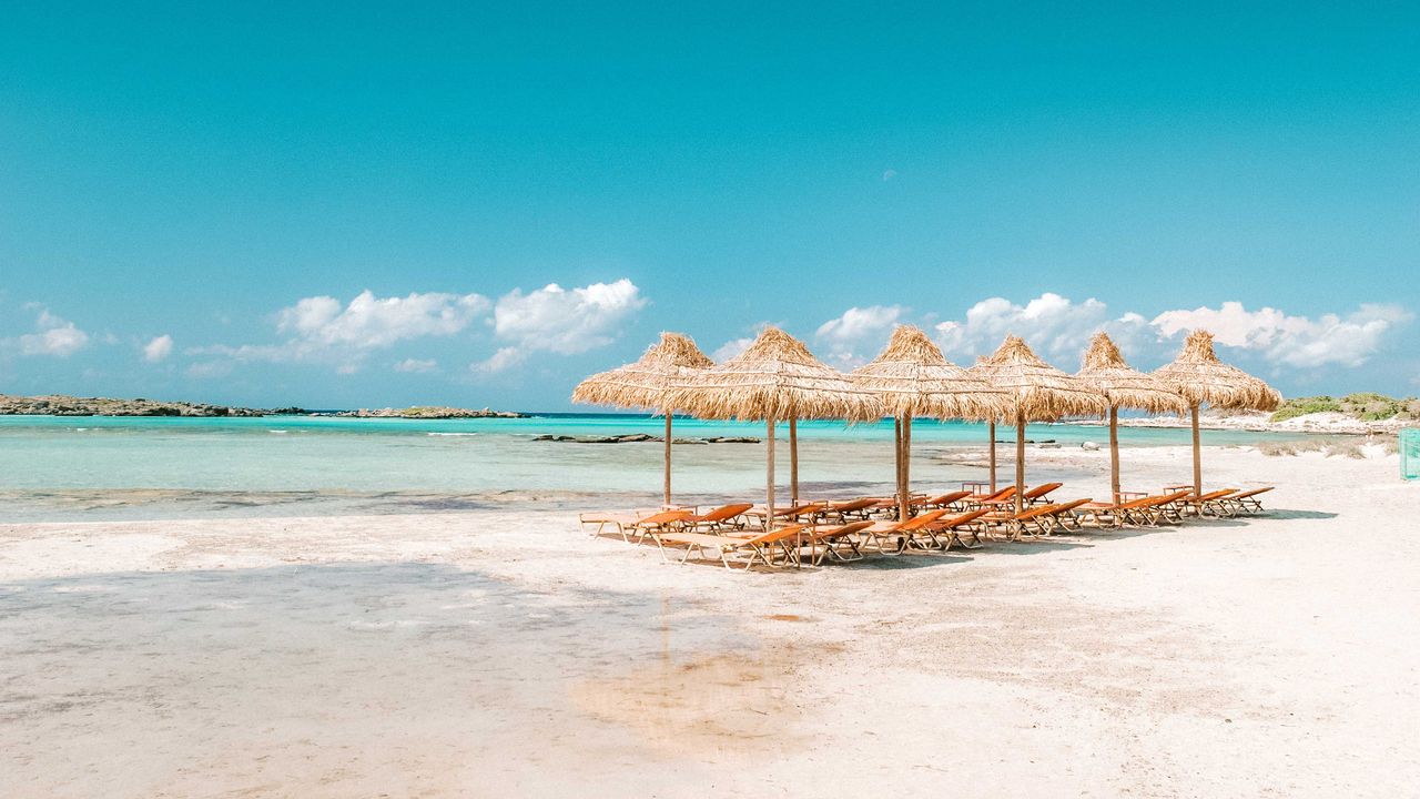 Strand Elafonisi auf Kreta