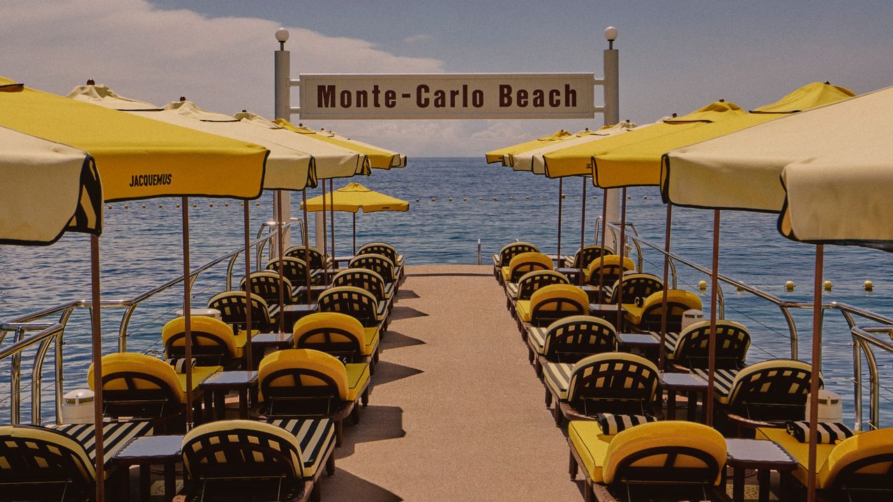 Jacquemus am Monte Carlo Beach Club, Monacco