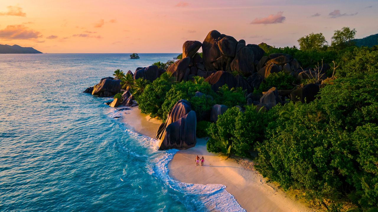 Anse Source d'Argent, Strand auf den Seychellen