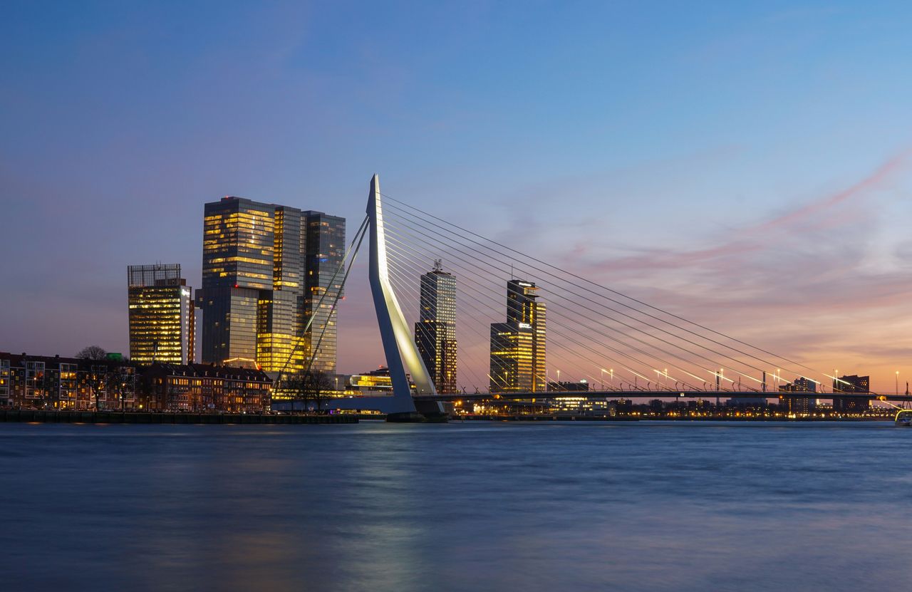 Rotterdam, Skyline, Niederlanden