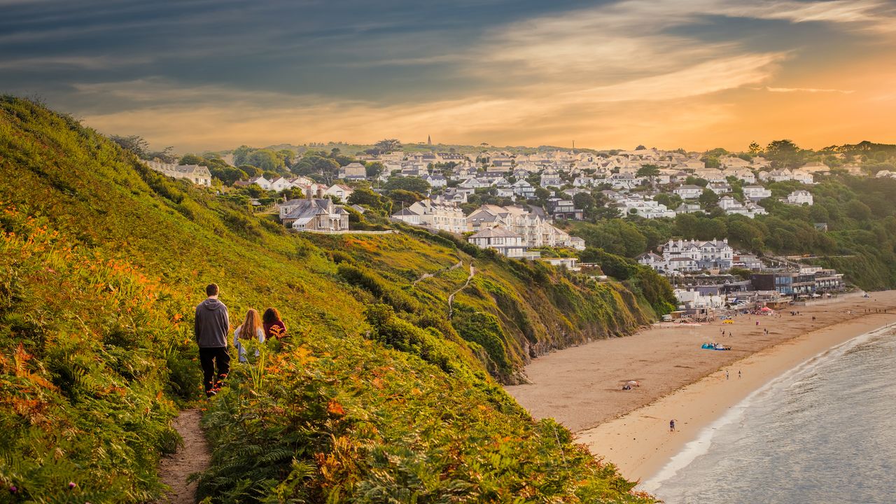 Blick auf St Ives, Cornwall