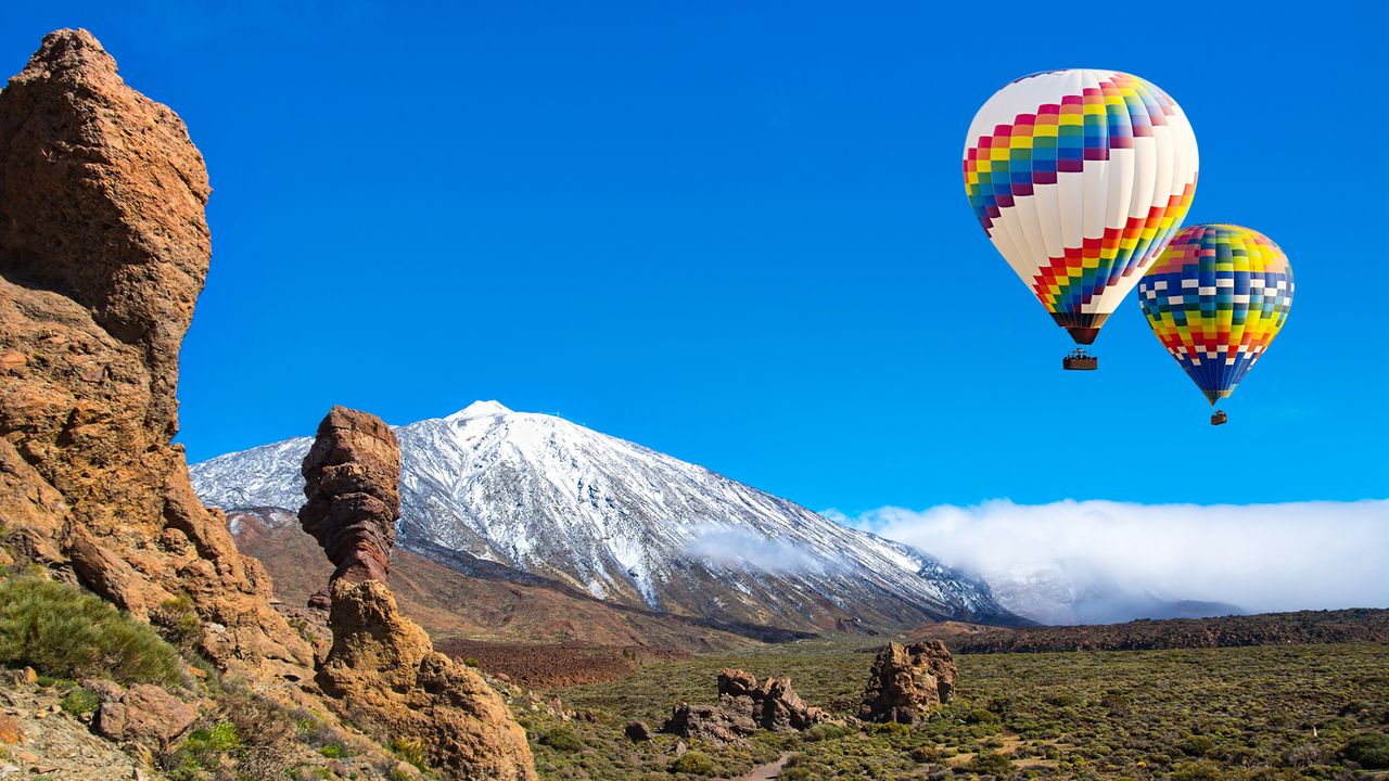 Ballonfahrt über den Teide Nationalpark