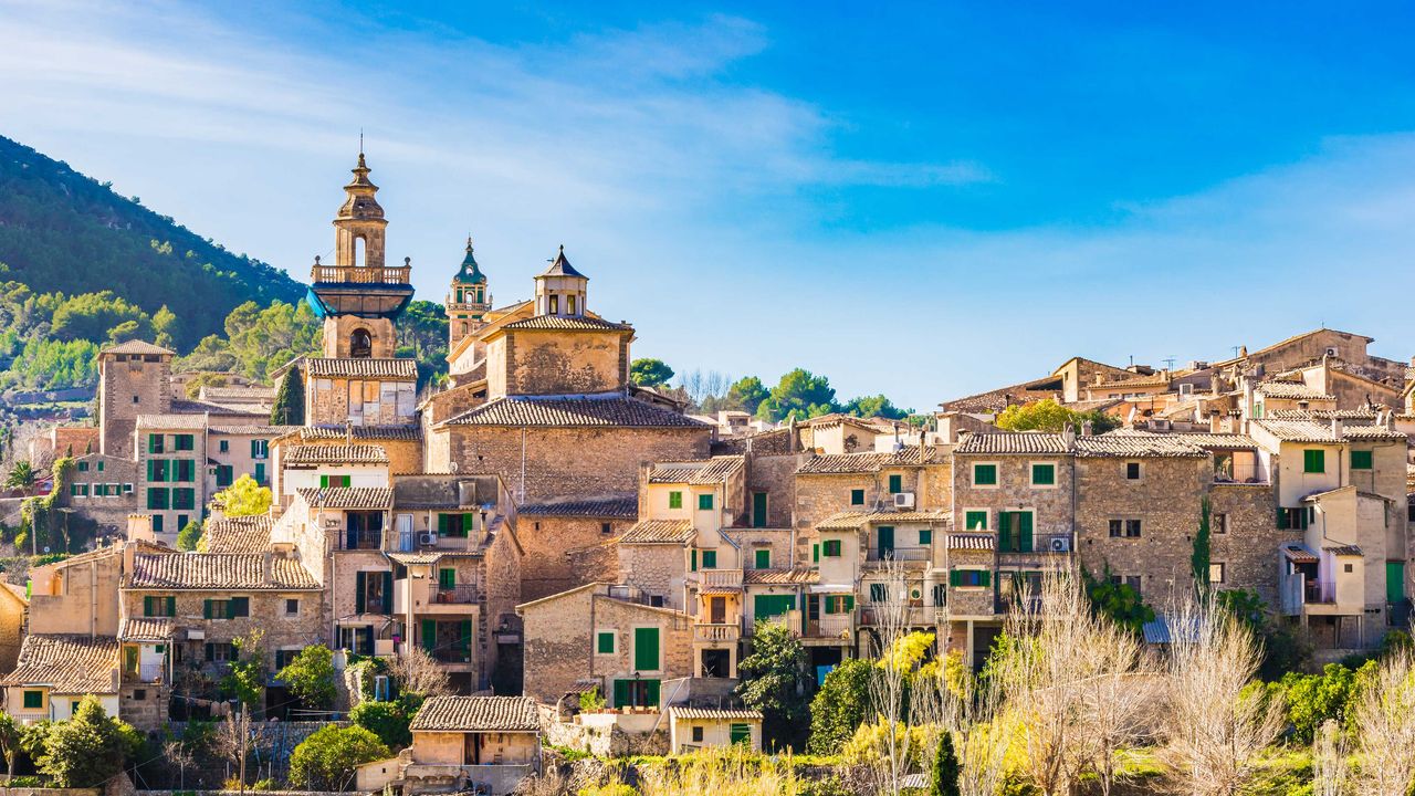 Blick auf Valldemossa, Mallorca