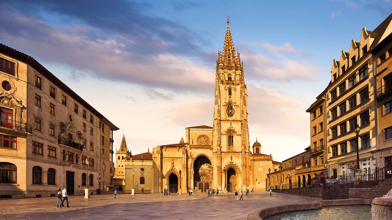 Kathedrale San Salvador in Oviedo, Asturien