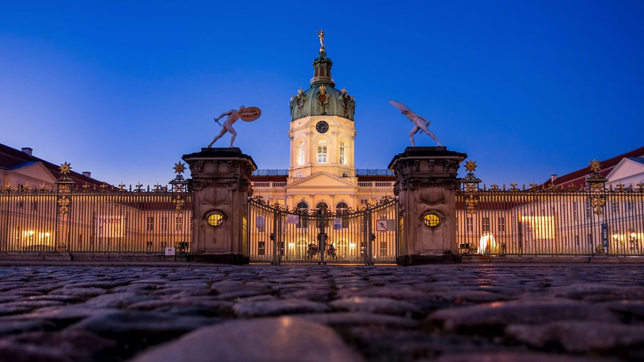 Schloss Charlottenburg bei Nacht, Berlin