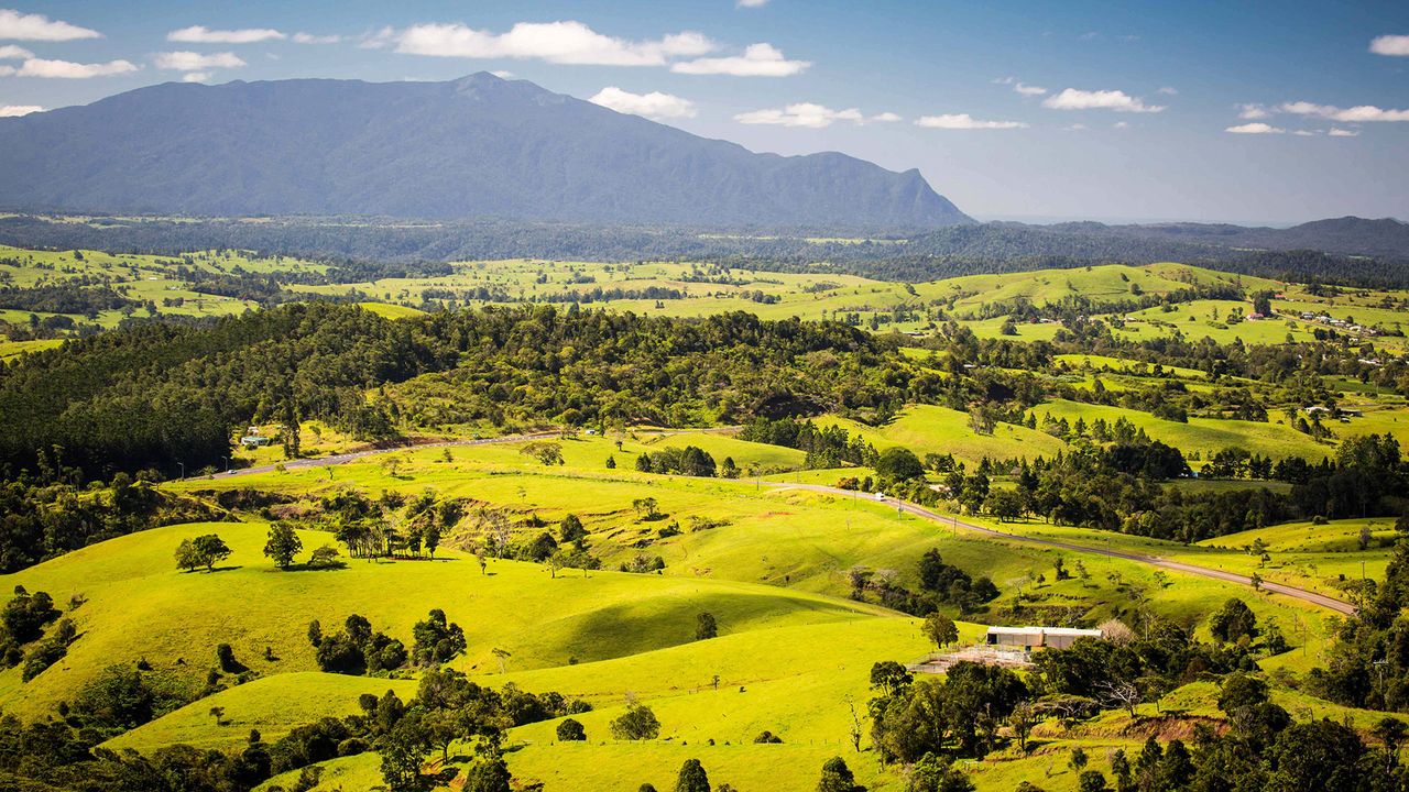 Landschaft in den Atherton Tablelands, Millaa Millaa