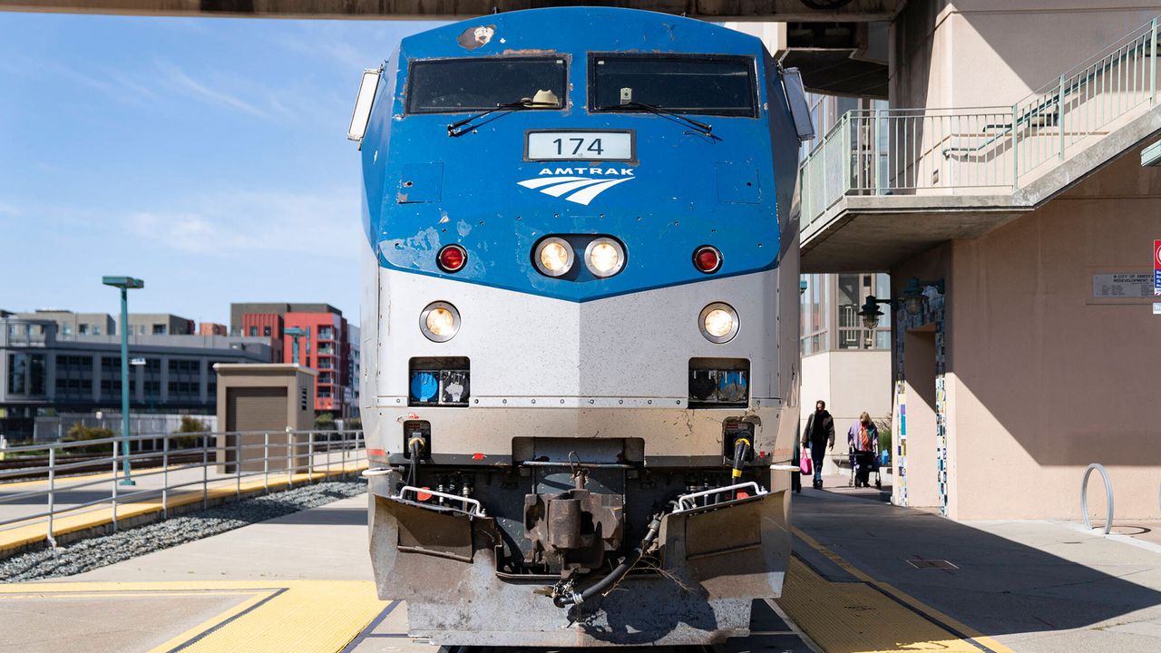 California Zephyr, Haltestelle Emeryville
