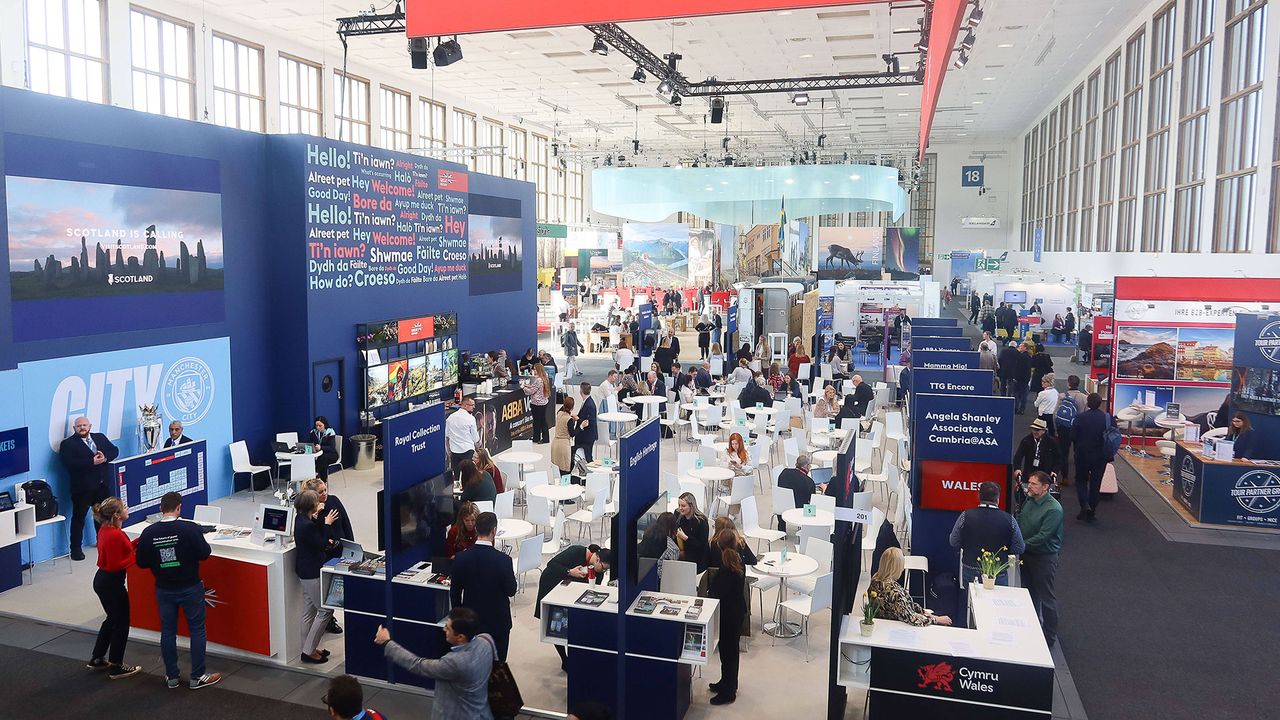 Messestände auf der ITB Berlin
