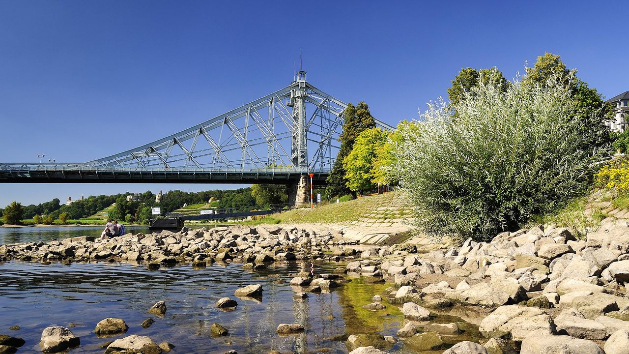 Das Blaue Wunder, Dresden Loschwitz