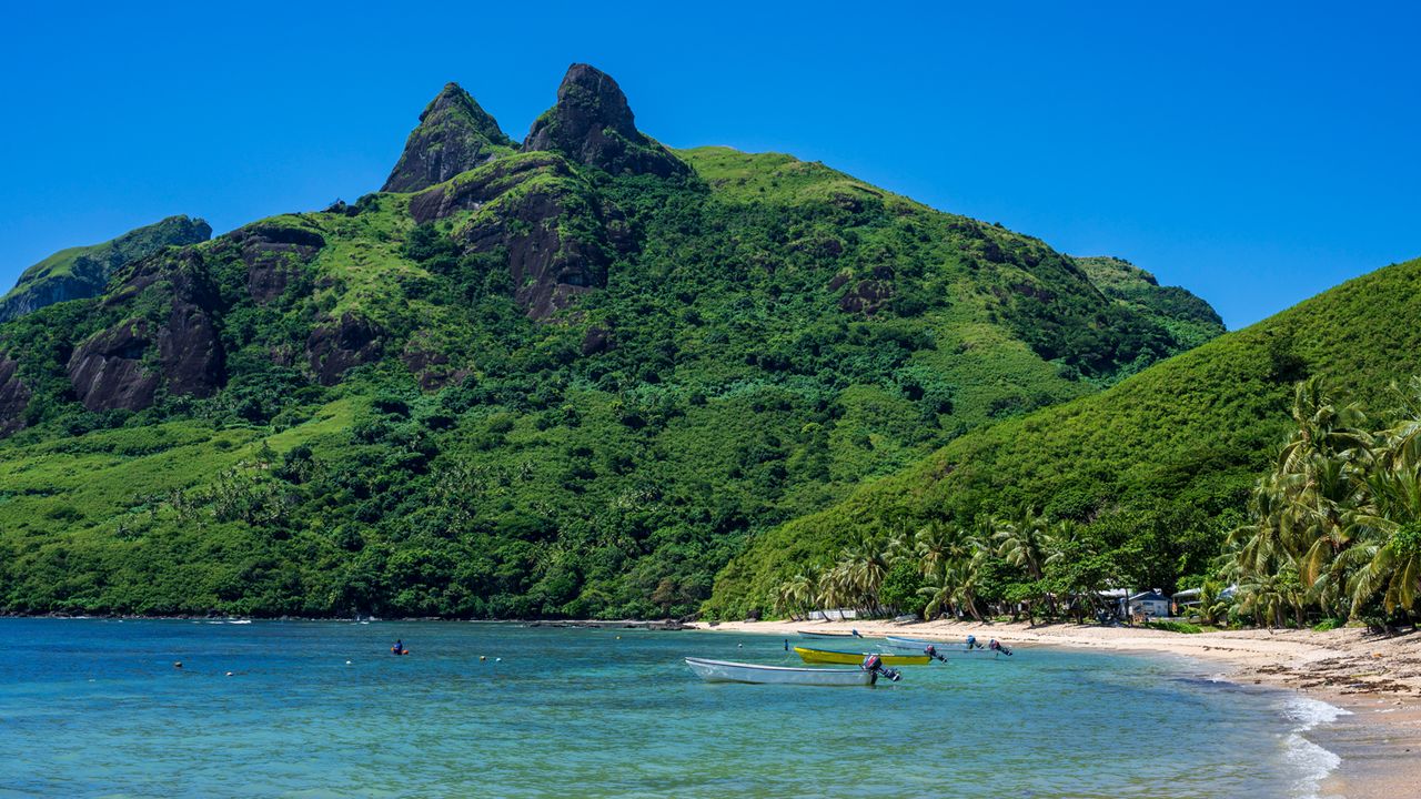 Traumstrand auf Fidschi