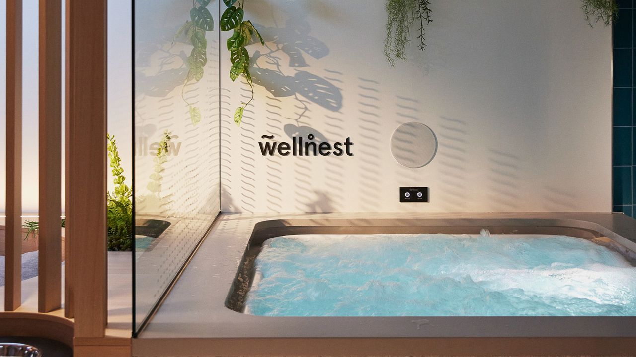 Wellnest Nest mit Whirlpool