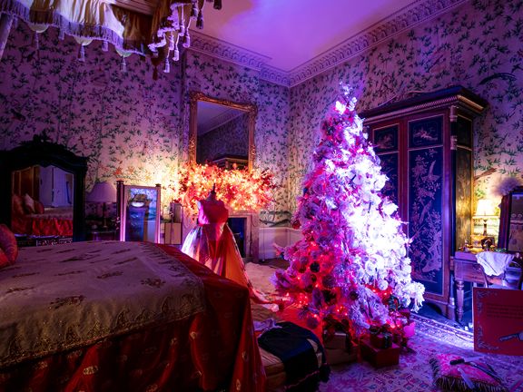 Geschmückte Zimmer im Belvoir Castle