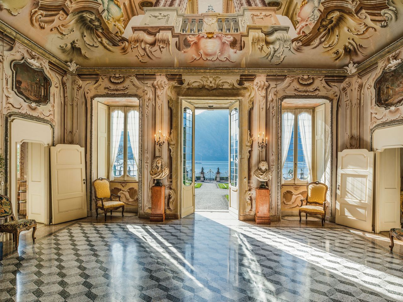 Grand Hotel Tremezzo, Eingang/Aula