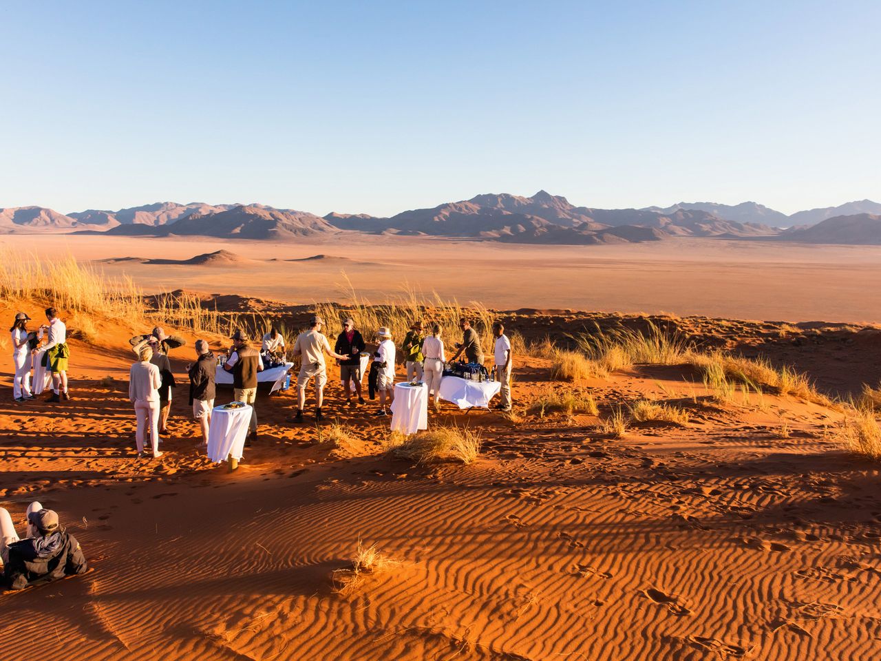 Wolwedans Desert Lodge", Zeltcamp in Namibia