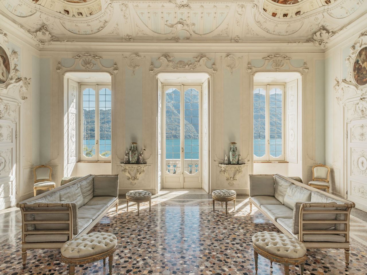 Sala degli Stucchi im Grand Hotel Tremezzo