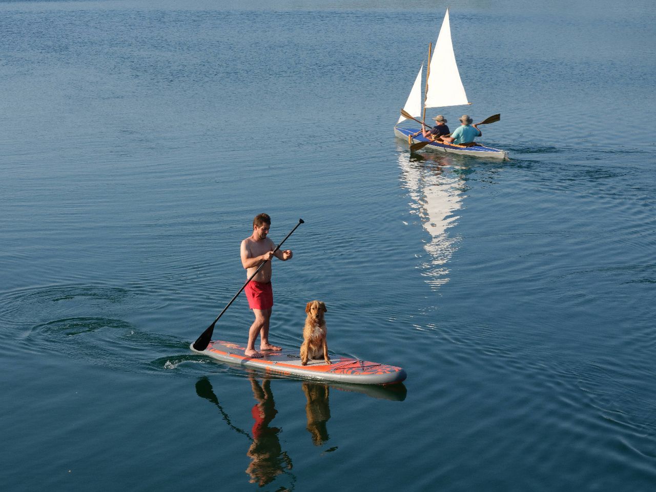 SUP im Seenland Mecklenburg-Vorpommern