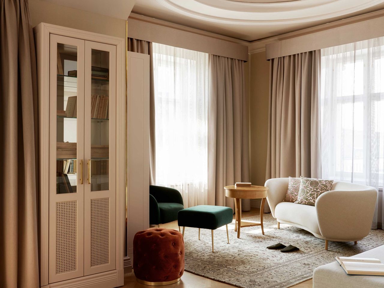 Hotel St. George in Helsinki, Coupole Suite, Wohnraum
