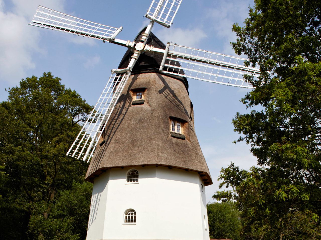 Die alte Mühle, Außenansicht