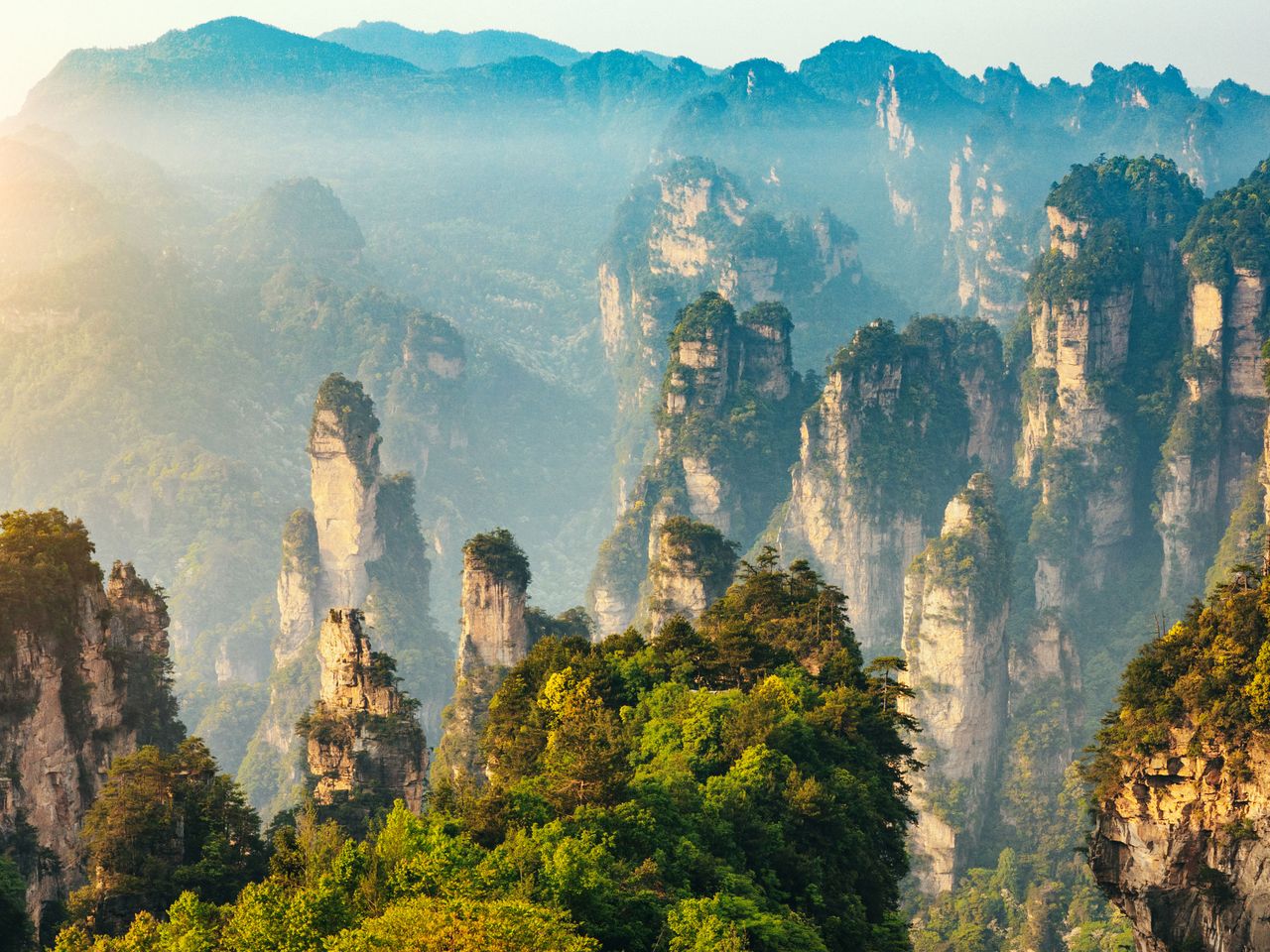 Zhangjiajie-Nationalpark in China