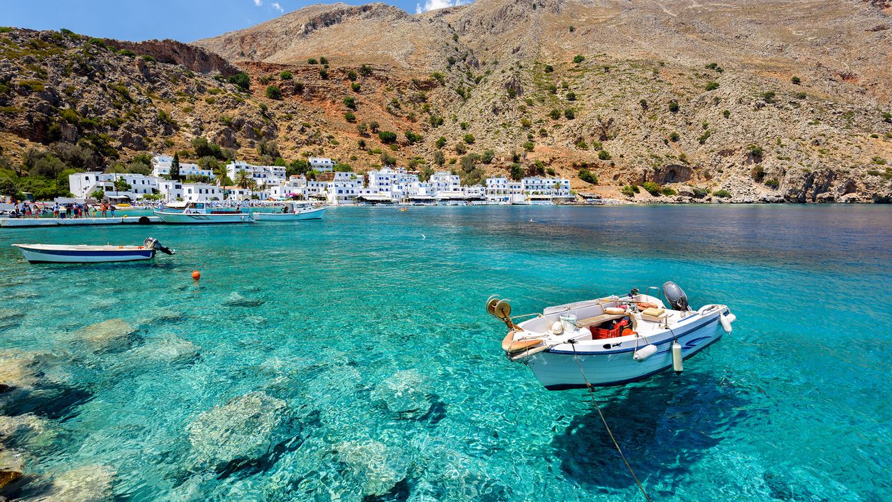 Loutro auf Kreta, Griechenland