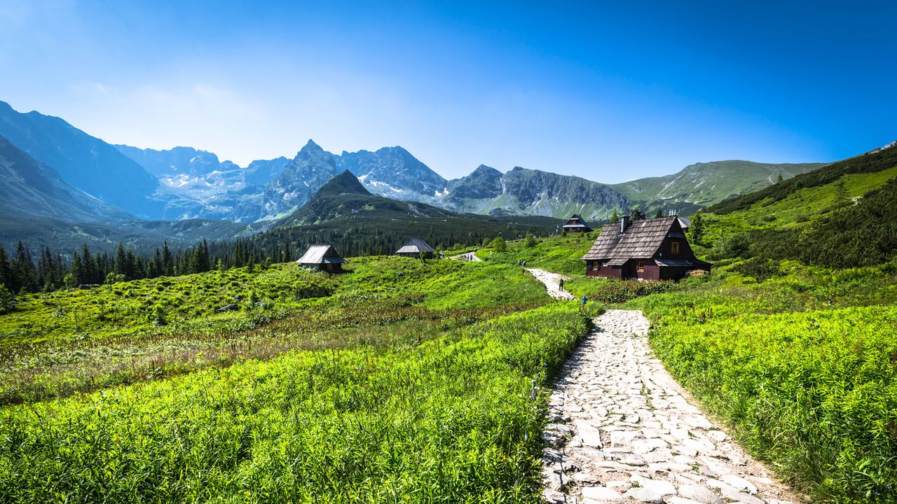 Gąsienicowa-Tal, Tatra-Gebirge, Polen