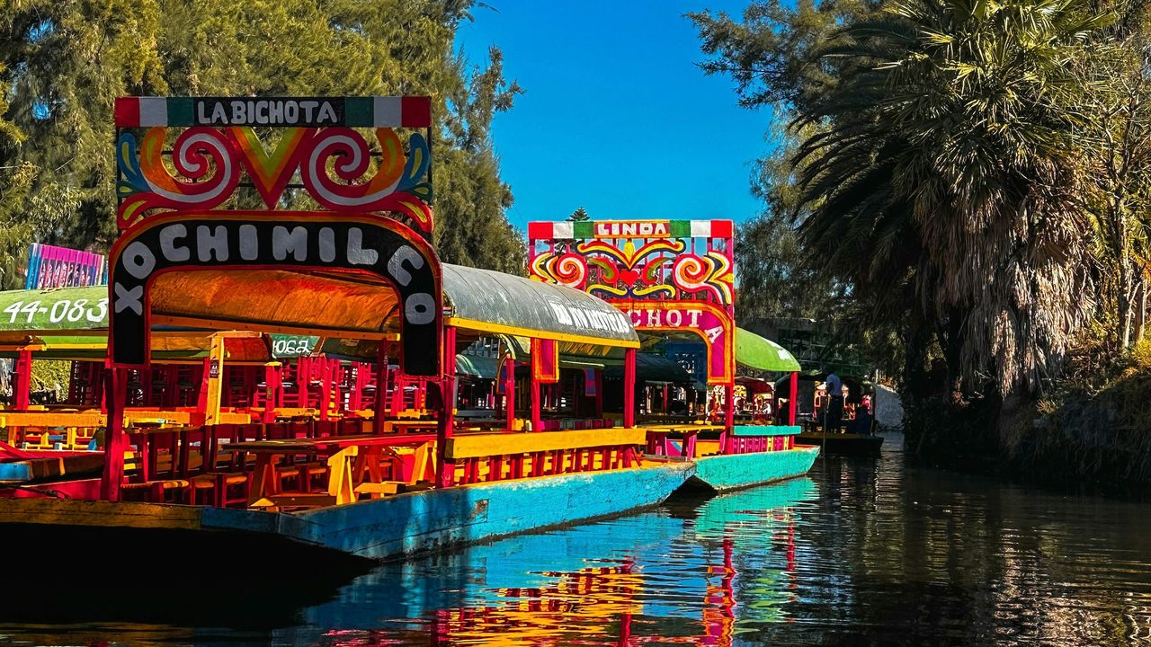 Kan&auml;le von Xochimilco, Mexico City