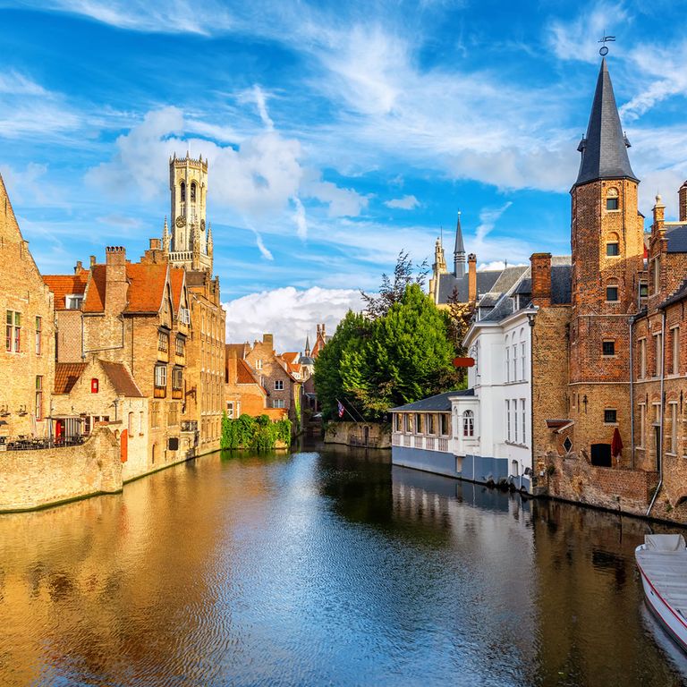 Blick auf die Altstadt von Brügge