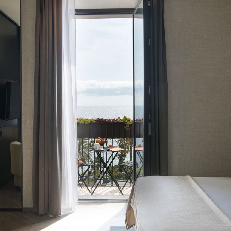 Suite mit Meerblick im Europa Palace Sanremo