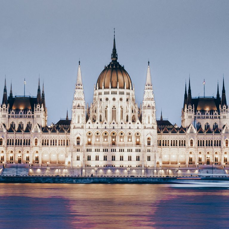 Parlamentsgeb&auml;ude in Budapest