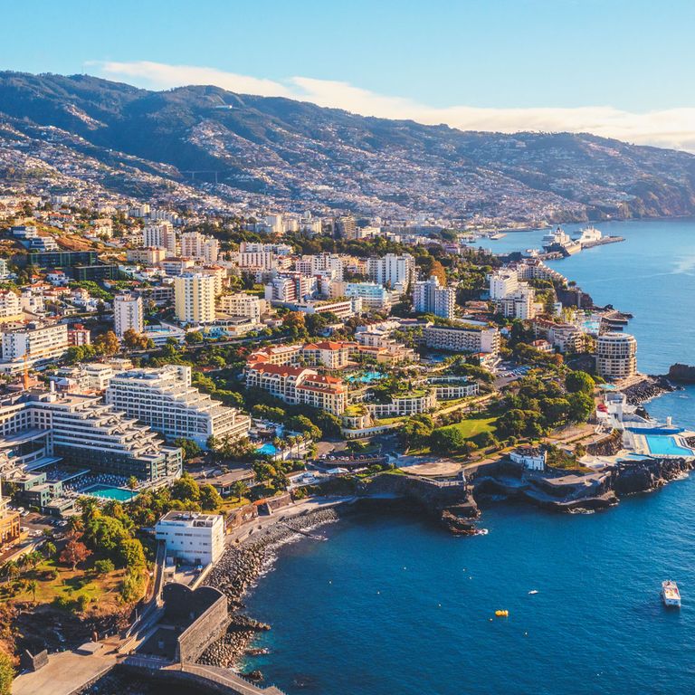 Luftaufnahme von Funchal